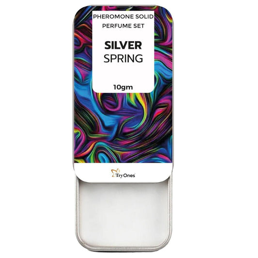 01 Pheromone Solid Perfume Set Silver Spring 20 gm Pack of 2