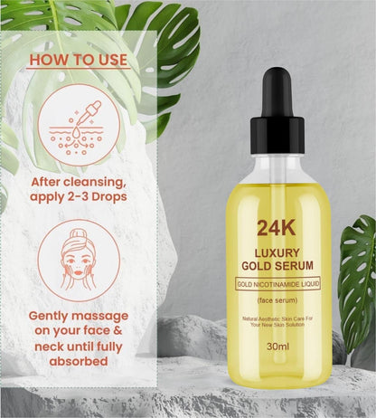PREMIUM 24k Luxury gold serum