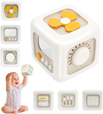 6 in 1 Montessori Busy Baby Cube