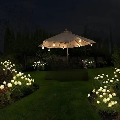 Solar LED Jellyfish Mushroom Lights for Garden