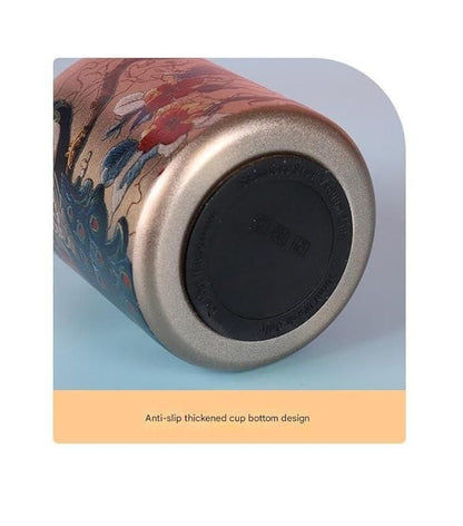 Hot & Cold Stainless Steel Vacuum Bottle  300ml (Multi Design)