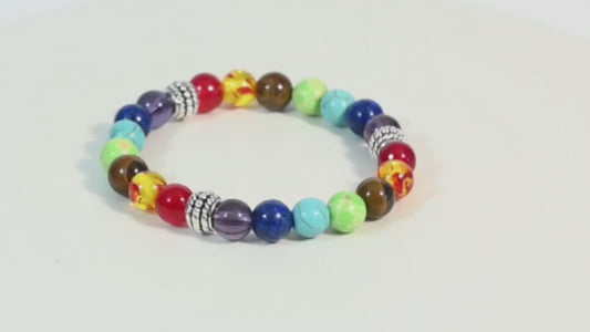 Classic 7 Beads Bracelet Natural Agates Bracelets Jewelry