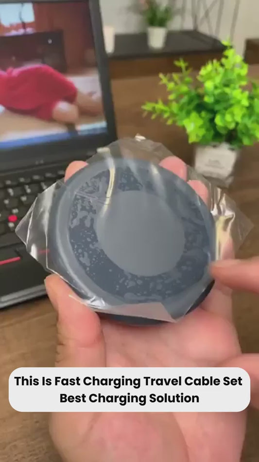 Fast Charging Travel Cabel Set