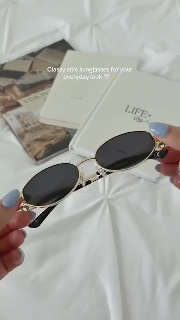 Retro UV-Protective Vintage Sunglasses – Classic Style, Full Sun Protection